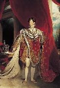 Sir Thomas Lawrence Coronation portrait of George IV Spain oil painting artist